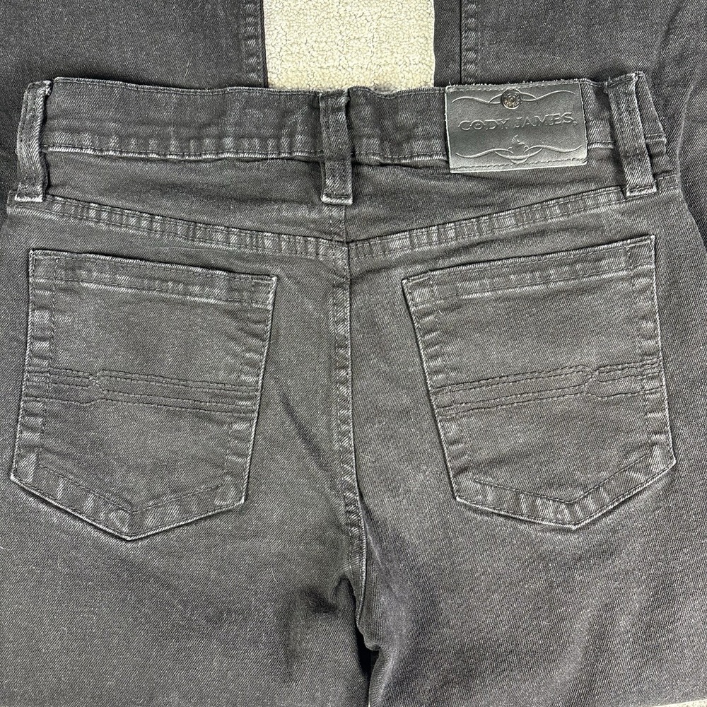 Cody James Jeans Mens 30x32 Black Stretch Denim Straight Actual 28x30 Cowboy